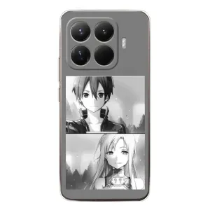 Чехол с персонажами АНИМЕ на Xiaomi 15T Pro (Кирито-Асуна)