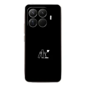 Чехол с картинками на черном фоне для Xiaomi 15T Pro (Книжки)