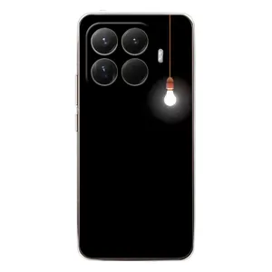 Чехол с картинками на черном фоне для Xiaomi 15T Pro