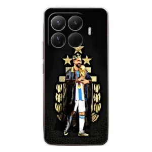 Чехлы Лео Месси Аргентина для Xiaomi 15T Pro (Месси король)