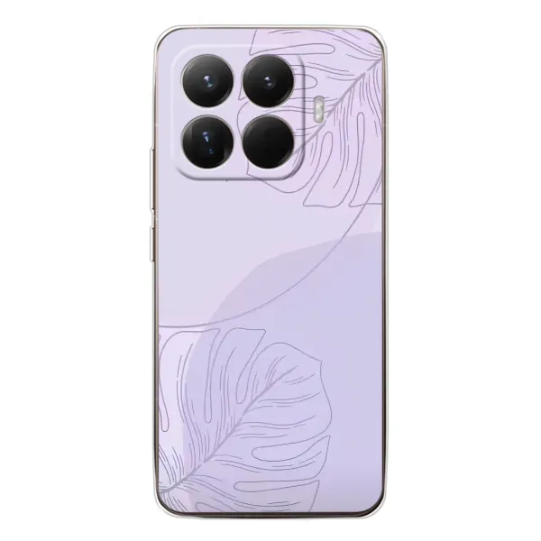 Чехол с рисунком «Монстера фиолетовая» для Xiaomi 15T Pro Чехол с рисунком «Монстера фиолетовая» для Xiaomi 15T Pro