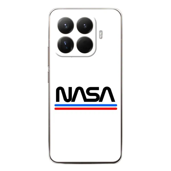 Чехол с рисунком «NASA на белом фоне» для Xiaomi 15T Pro Чехол с рисунком «NASA на белом фоне» для Xiaomi 15T Pro