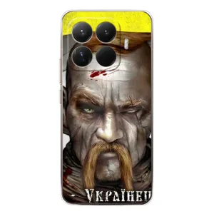 Чехол с картинкой (Патриотический КОЗАК) на Xiaomi 15T Pro (Одноглазый Козак)