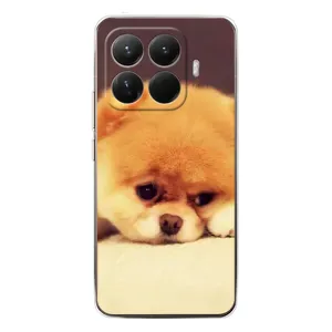 Чехол (ТПУ) Милые собачки для Xiaomi 15T Pro (Померанский шпиц)