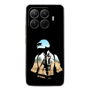 Чохол з картинкою "Герой Pubg" на Xiaomi 15T Pro (Пубг мен)