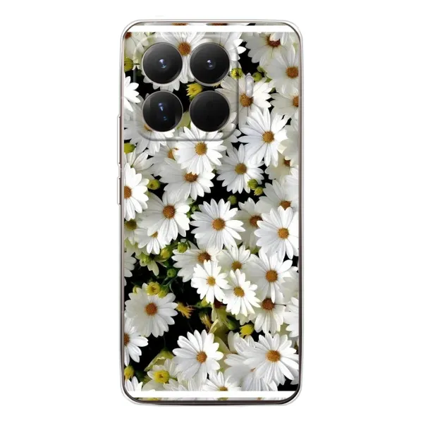 Чехол с рисунком «Рамка в ромашках» для Xiaomi 15T Pro