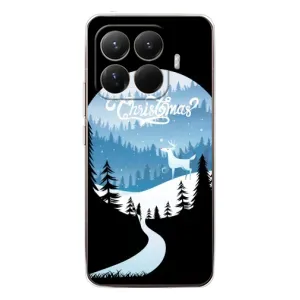 Силиконовый бампер на рождество для Xiaomi 15T Pro (Рождественский Олень)