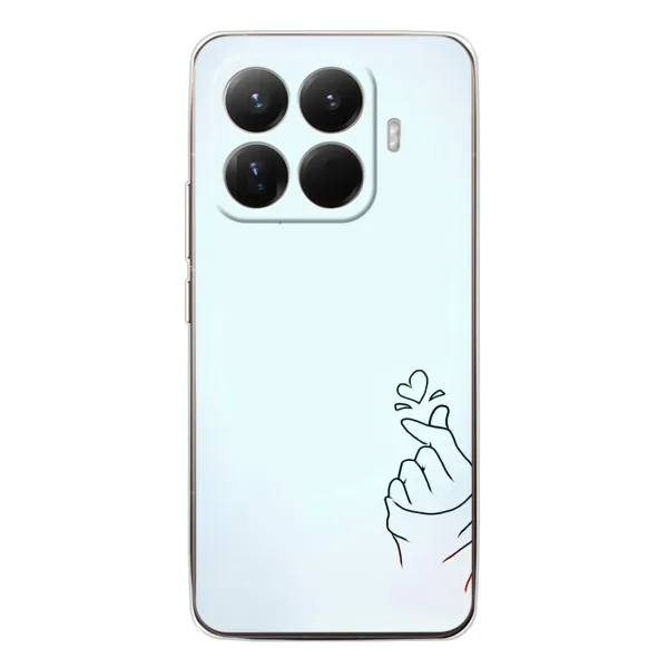 Чехол с рисунком «Сердце на голубом» для Xiaomi 15T Pro Чехол с рисунком «Сердце на голубом» для Xiaomi 15T Pro