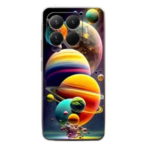 Чехол (ТПУ) с планетами на Xiaomi 15T Pro (Солнечна система)