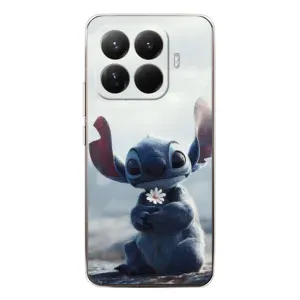 Чехол с рисунком Стич для Xiaomi 15T Pro (Стич с цветочком)