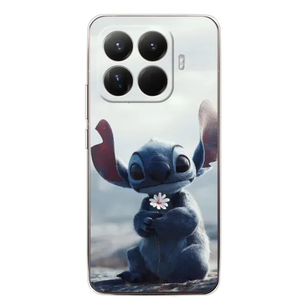 Чехол с рисунком «Стич с цветочком» для Xiaomi 15T Pro Чехол с рисунком «Стич с цветочком» для Xiaomi 15T Pro