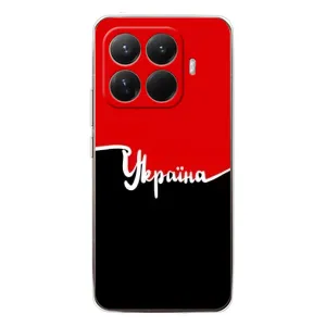 Чехлы УПА (Красно-Чёрный) на Xiaomi 15T Pro (Украина УПА)