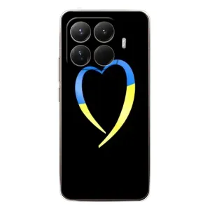 Силиконовый Чехол на Xiaomi 15T Pro (Я-Украина) (Украинское сердце)