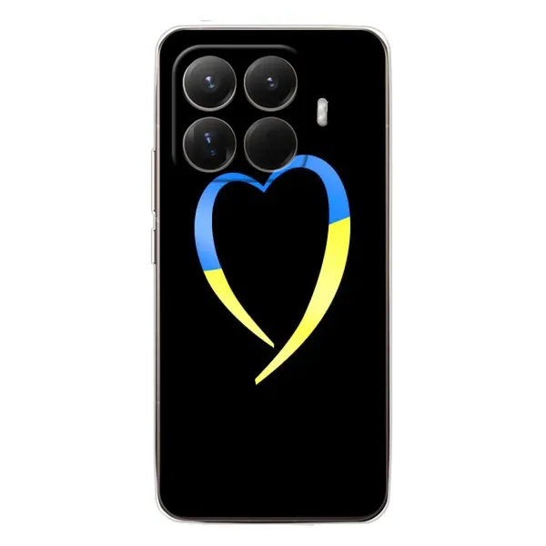 Чехол с рисунком «Украинское сердце» для Xiaomi 15T Pro Чехол с рисунком «Украинское сердце» для Xiaomi 15T Pro