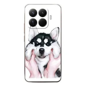 Бампер для Xiaomi 15T Pro с картинкой "Песики" (Собака Хаски)