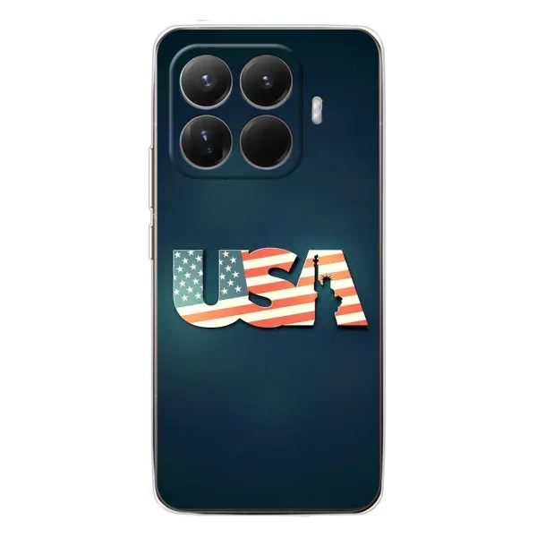 Чехол с рисунком «USA» для Xiaomi 15T Pro Чехол с рисунком «USA» для Xiaomi 15T Pro