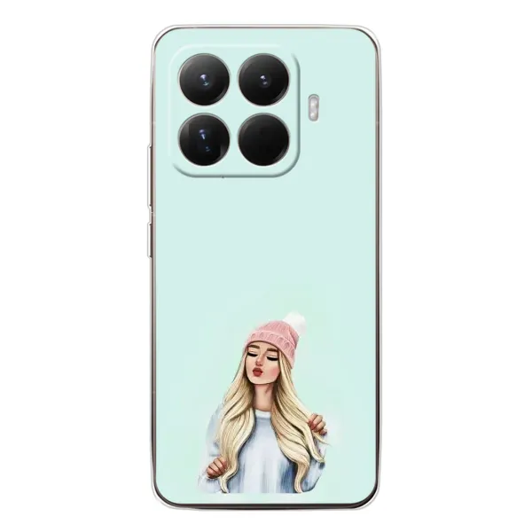 Чехол с рисунком «В шапке» для Xiaomi 15T Pro Чехол с рисунком «В шапке» для Xiaomi 15T Pro