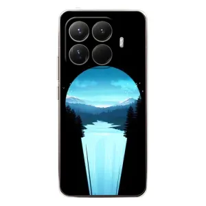 Летний Чехол на Xiaomi 15T Pro (Синий Водопад)