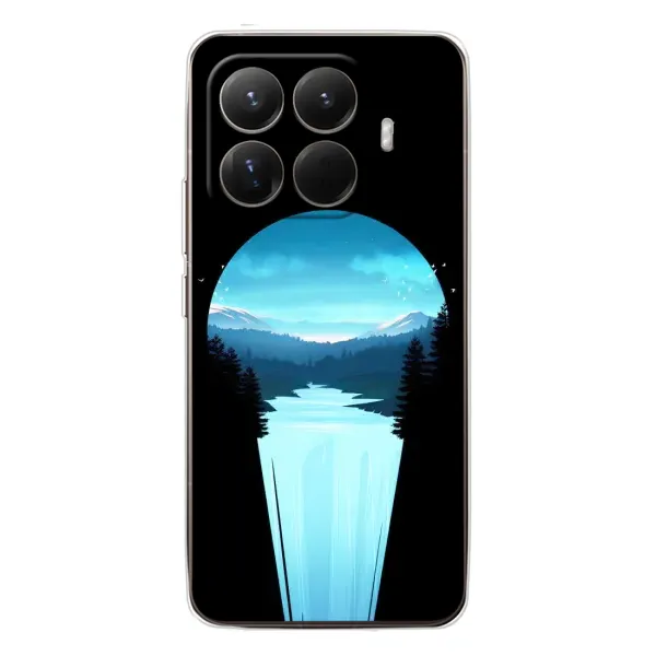 Чехол с рисунком «Синий Водопад» для Xiaomi 15T Pro Чехол с рисунком «Синий Водопад» для Xiaomi 15T Pro