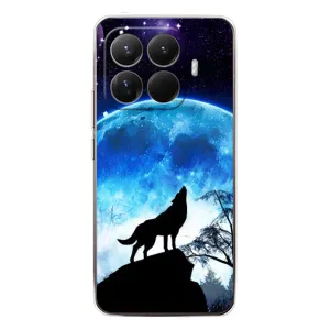 Чехол с Волком на Xiaomi 15T Pro (Воет на луну)