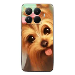 Чехол (ТПУ) Милые собачки для Xiaomi 15T Pro (Йоршенский терьер)