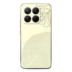 Чохол квітковий дизайн для Xiaomi 15T Pro (Зелений фон)