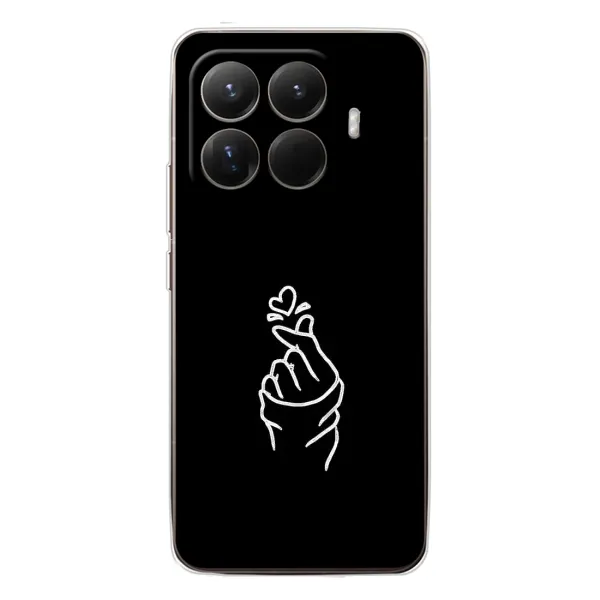 Чехол с рисунком «Знак Сердечка» для Xiaomi 15T Pro Чехол с рисунком «Знак Сердечка» для Xiaomi 15T Pro