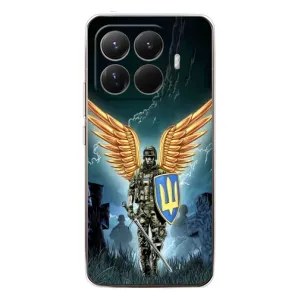 Патриотический Чехол для Xiaomi 15T Pro (ЗСУ з крильями)