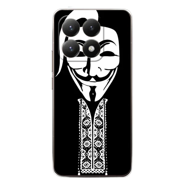 Чехол с рисунком «Анонимус» для Xiaomi 15T Чехол с рисунком «Анонимус» для Xiaomi 15T