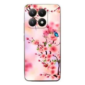 Чехол с принтом САКУРЫ на Xiaomi 15T (Бабочки на сакуре)