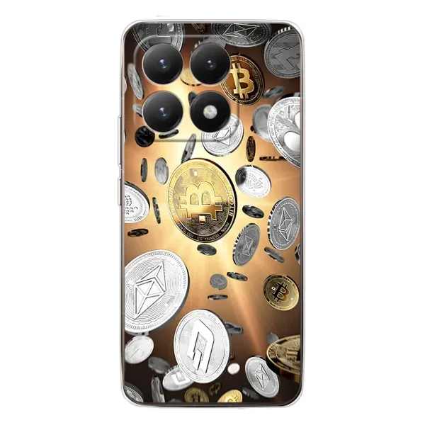 Чехол с рисунком «Биток» для Xiaomi 15T