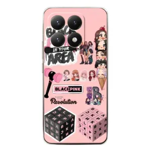 Чехлы с картинкой для Xiaomi 15T (BLACK PINK коллаж)