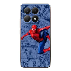 Силиконовый Чехол для Xiaomi 15T (Человек Паук)