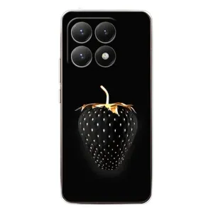 Чохол з зображенням смачної їжі для Xiaomi 15T (Чорна полуниця)