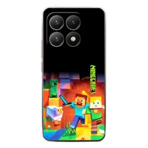 Чохли для Xiaomi 15T (Персонажі МайнКрафт) (Герой Майнкрафт)