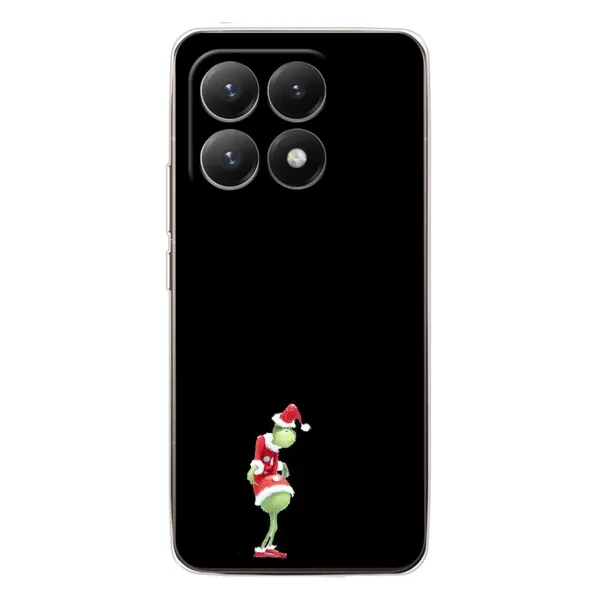 Чехол с рисунком «Гринч на чорном» для Xiaomi 15T Чехол с рисунком «Гринч на чорном» для Xiaomi 15T