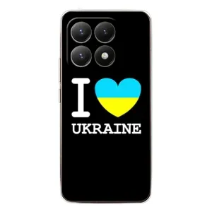 Чохол з Українською символікою на Ксіомі 15Т (I Love Ukraine)