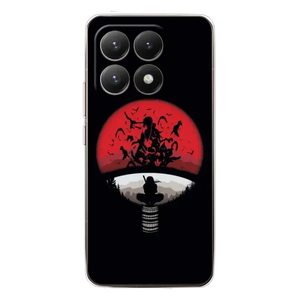 Чехол с рисунком «Итачи на черном» для Xiaomi 15T Чехол с рисунком «Итачи на черном» для Xiaomi 15T