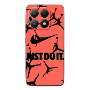 Силіконовый Чохол Nike Air Jordan на Ксіомі 15Т (Just Do It)