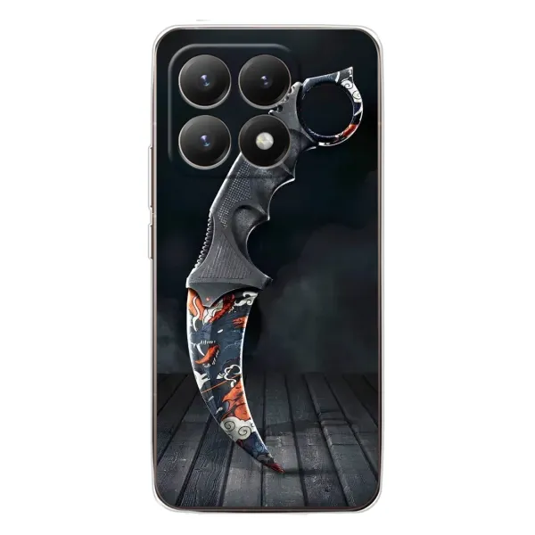 Чехол с рисунком «Кинжал КС ГО» для Xiaomi 15T Чехол с рисунком «Кинжал КС ГО» для Xiaomi 15T