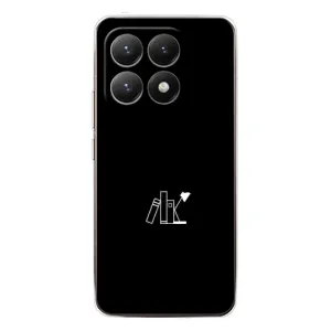 Чохол з картинками на чорному фоні для Xiaomi 15T (Книжки)