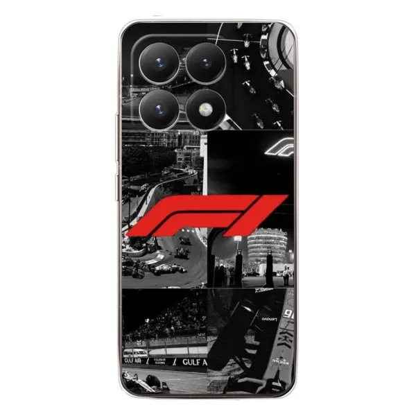 Чехол с рисунком «Коллаж Формула 1» для Xiaomi 15T Чехол с рисунком «Коллаж Формула 1» для Xiaomi 15T
