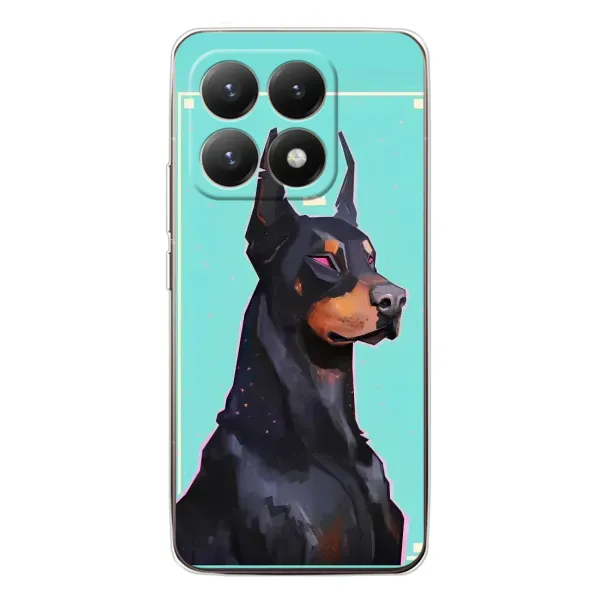 Чехол с рисунком «Король доберман» для Xiaomi 15T Чехол с рисунком «Король доберман» для Xiaomi 15T