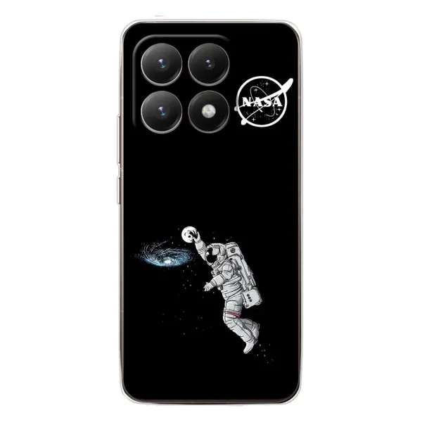 Чехол с рисунком «Космонавт баскетболист» для Xiaomi 15T Чехол с рисунком «Космонавт баскетболист» для Xiaomi 15T