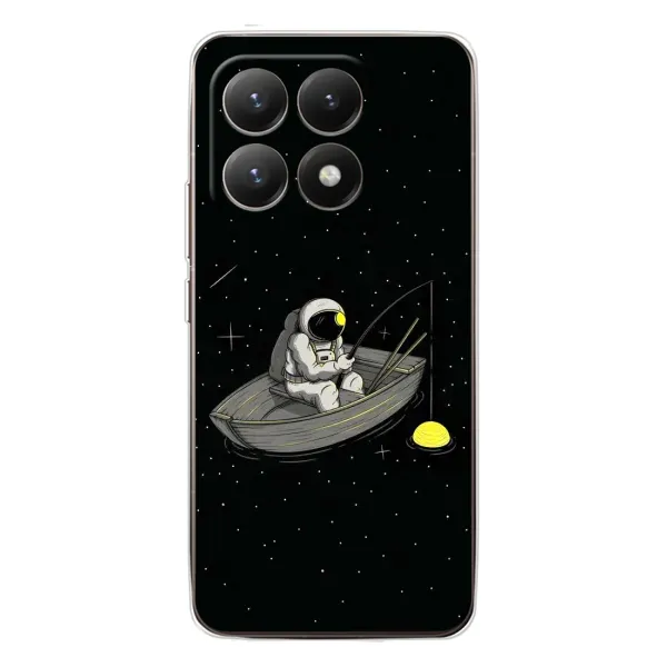 Чехол с рисунком «Космонавт на рыбалке» для Xiaomi 15T Чехол с рисунком «Космонавт на рыбалке» для Xiaomi 15T