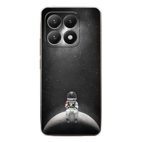 Чехол с рисунком «Космонавт романтик» для Xiaomi 15T Чехол с рисунком «Космонавт романтик» для Xiaomi 15T