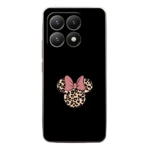 Чехол с леопардовым принтом на Xiaomi 15T (Леопардовая Минни)