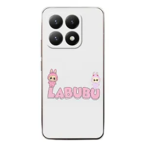 Чехол с принтом Лабубу для Xiaomi 15T (Логотип Лабубу)