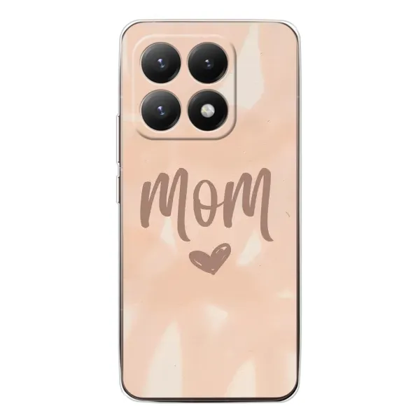 Чехол с рисунком «Love mom» для Xiaomi 15T Чехол с рисунком «Love mom» для Xiaomi 15T
