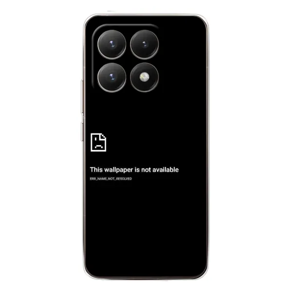 Чехол с рисунком «Ошибка» для Xiaomi 15T Чехол с рисунком «Ошибка» для Xiaomi 15T